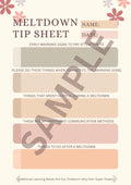 MELTDOWN TIP SHEET