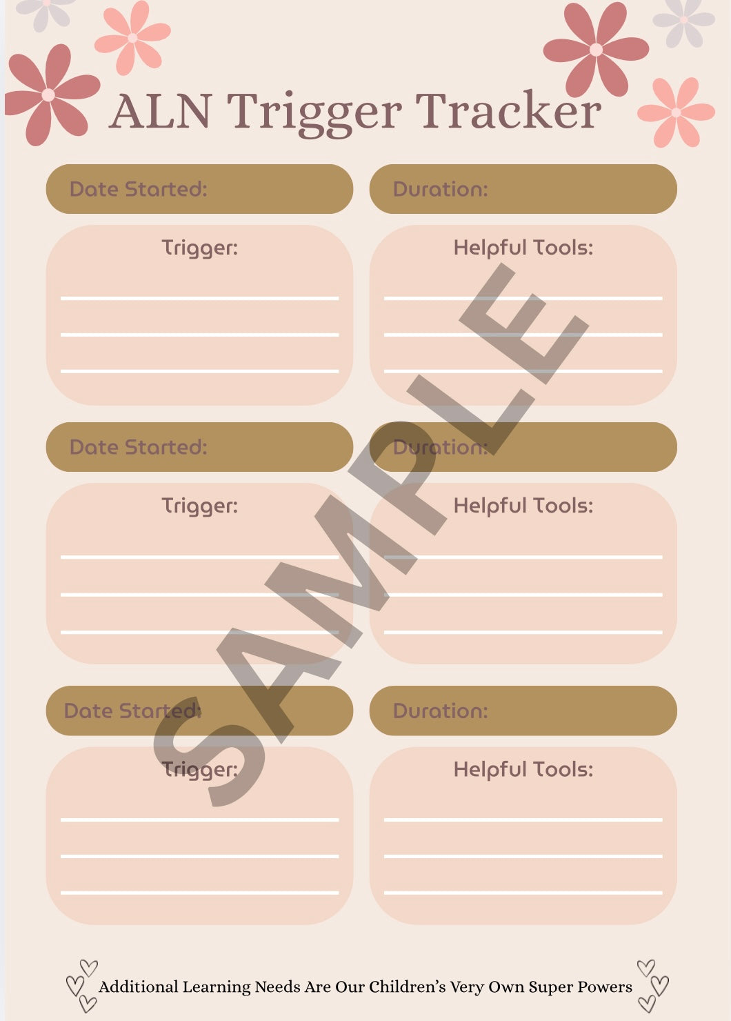 ALN Trigger Tracker